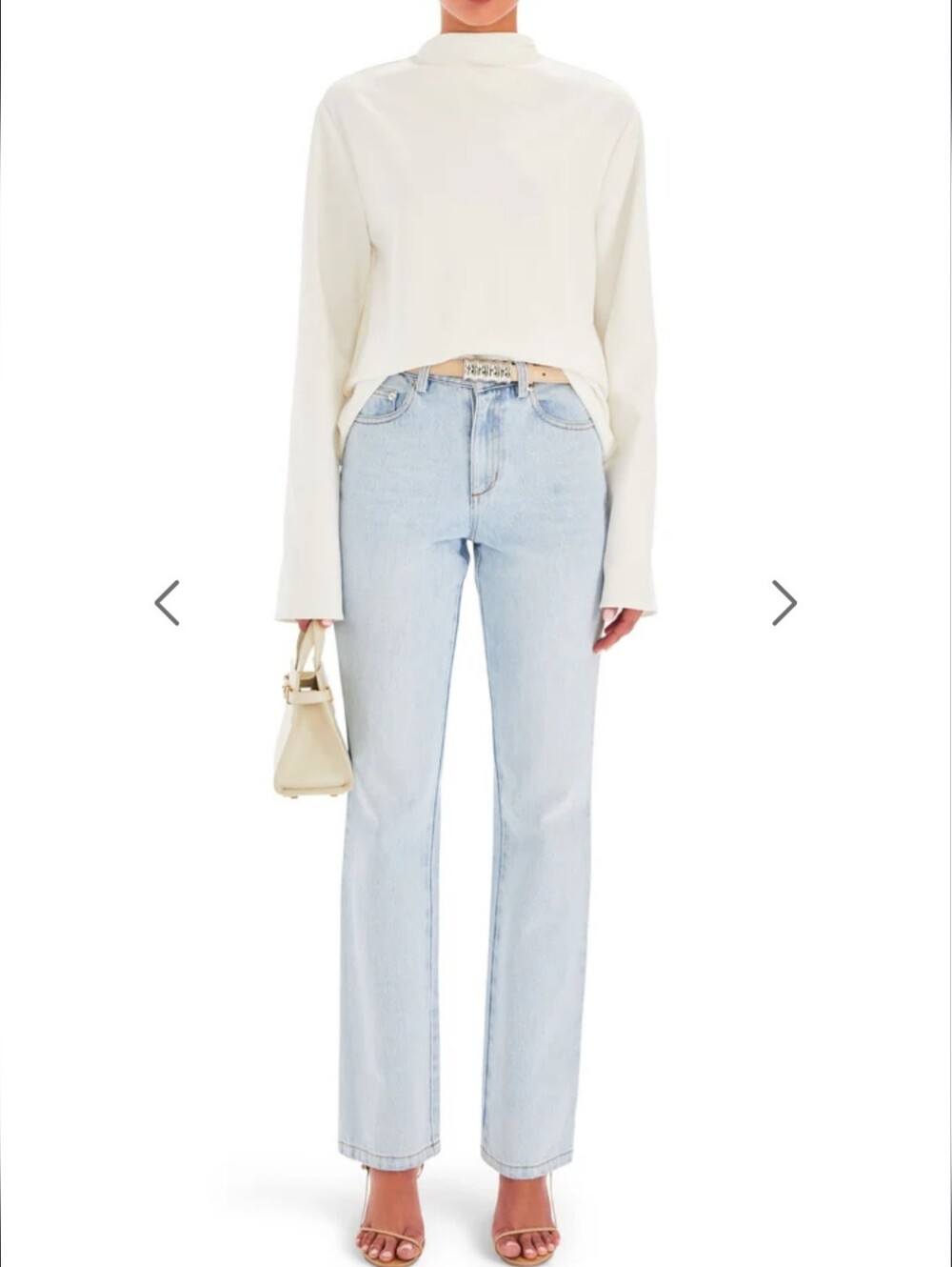 Seroya Brooklyn High Rise Straight Jean